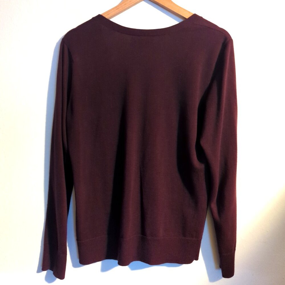 Lightweight Button-Up Cardigan Sweater Size L - Picture 5 of 6